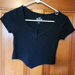 Hollister Baby t-shirt crop top